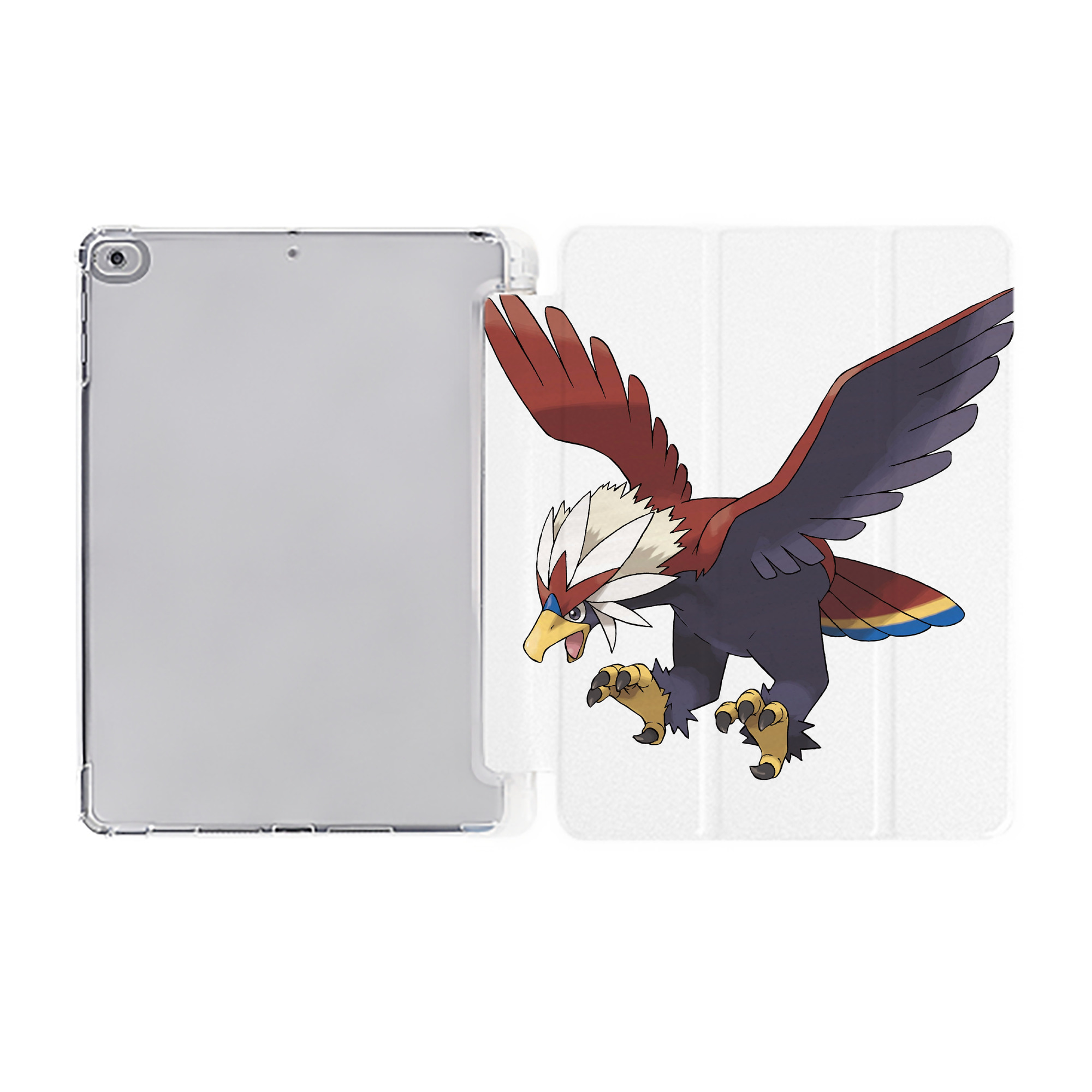 （画像用） ポケットモンスター Pokémon IPad ケース ペン収納付き 三つ折りスタンド PUレザー×シリコン 対応機種9.5/10.5/10.9インチ